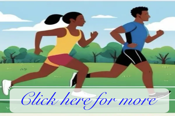 Silhouette of fit couple jogging in the park on a clear day, representing a healthy lifestyle and active routine,
